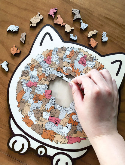 El Puzzle de Gatos que Enloqueció Instagram — 135 Piezas Únicas 🧩